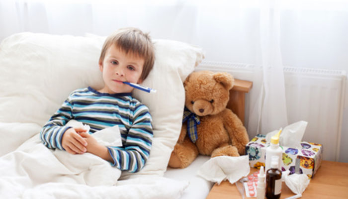 Kdy nechat nemocné dítě doma?
